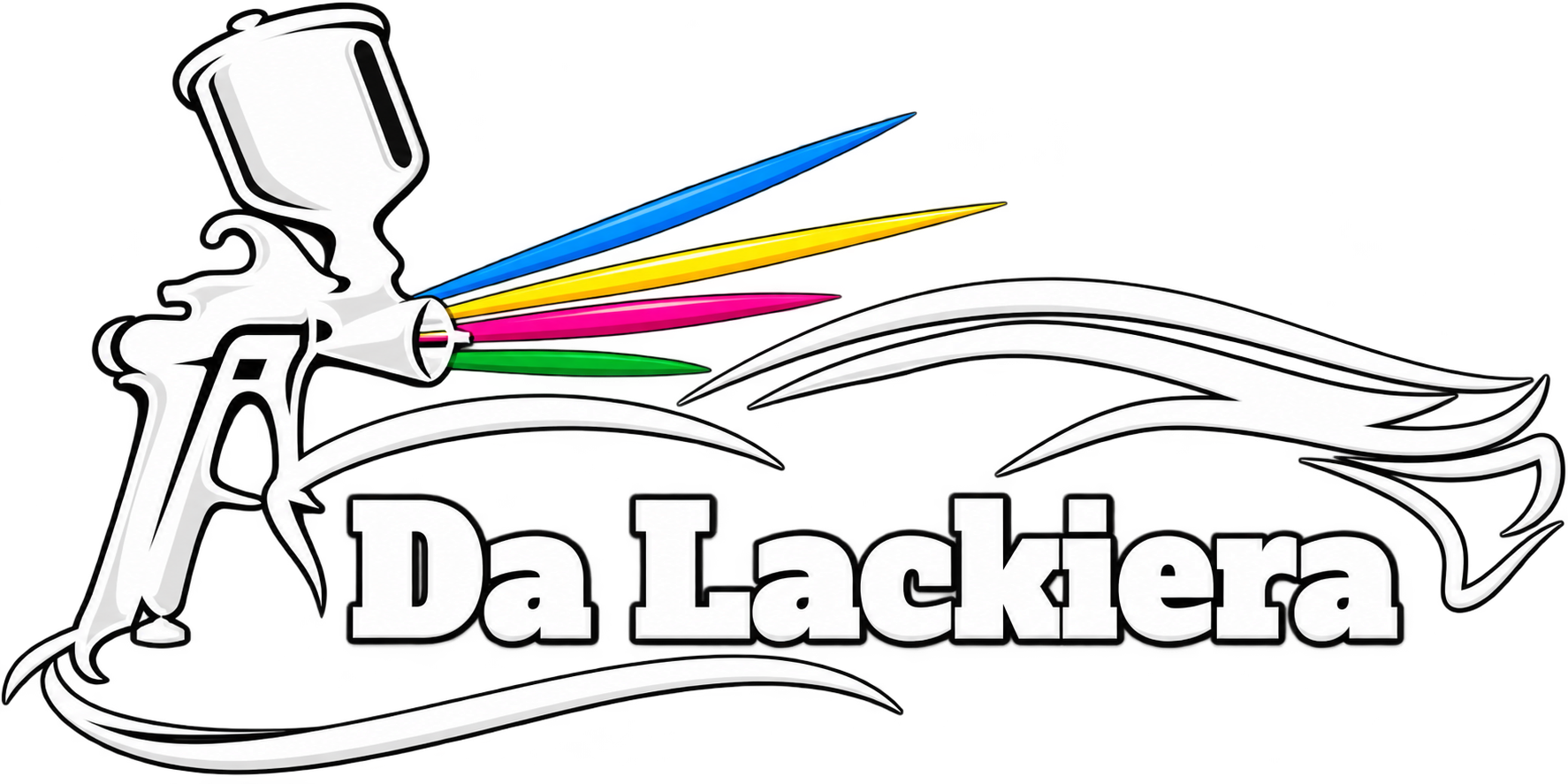 Da Lackiera – Original-Firmenlogo